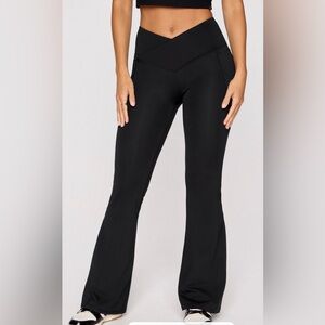 Yitty PureLuxe Everyday Crossover Flare in Black Size XS